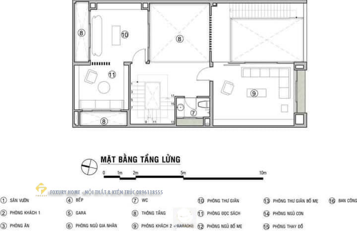 Thiết kế công năng ngôi nhà