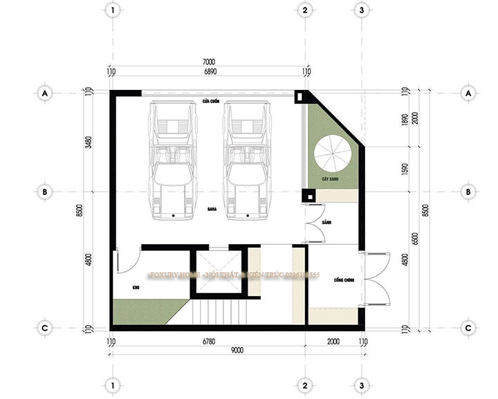 Bản vẽ thiết kế công năng