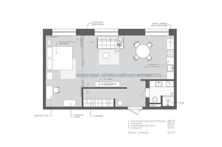 Bản vẽ thiết kế công năng
