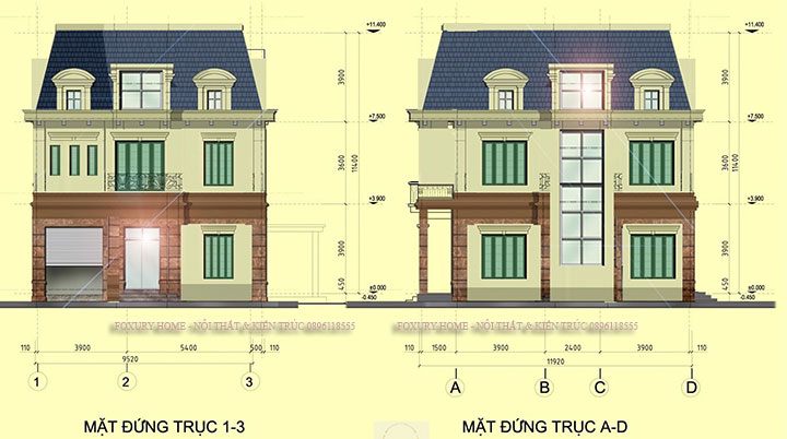 Thiết kế bổ dọc