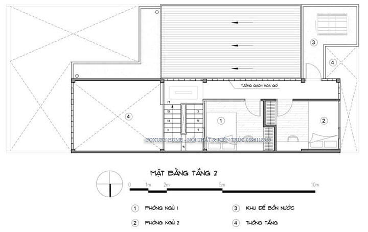 Bản vẽ công năng ngôi nhà