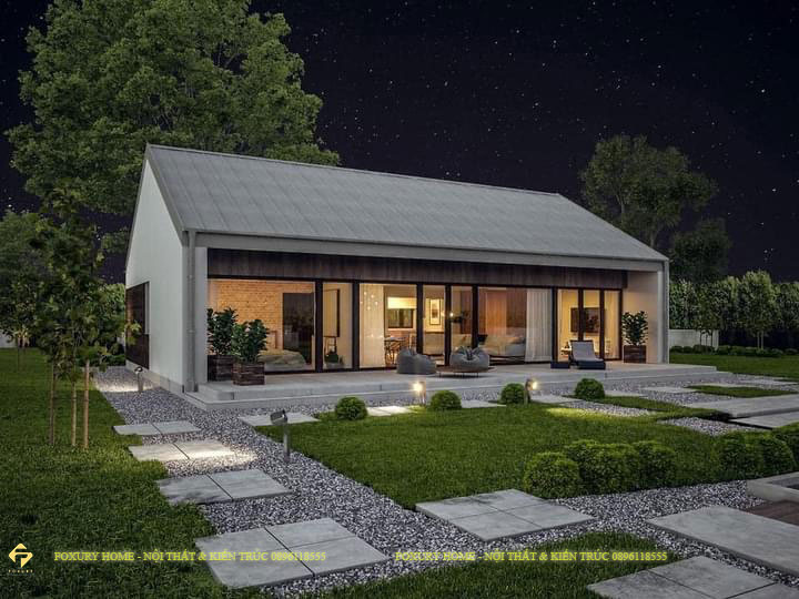 thiết kế nhà vườn truyền thống