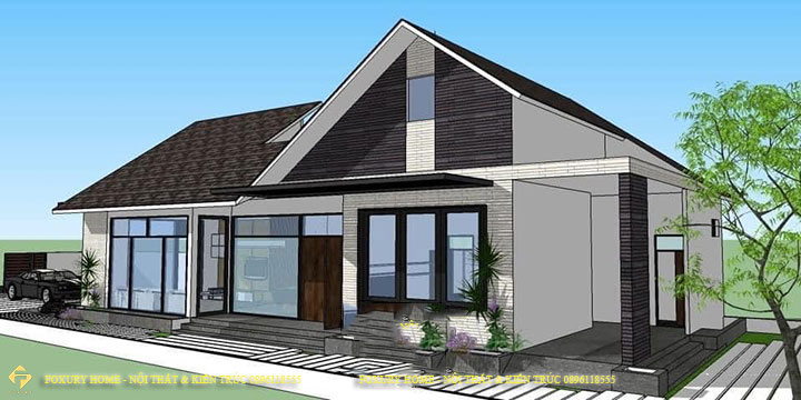thiết kế kiến trúc biệt thự nhà vườn