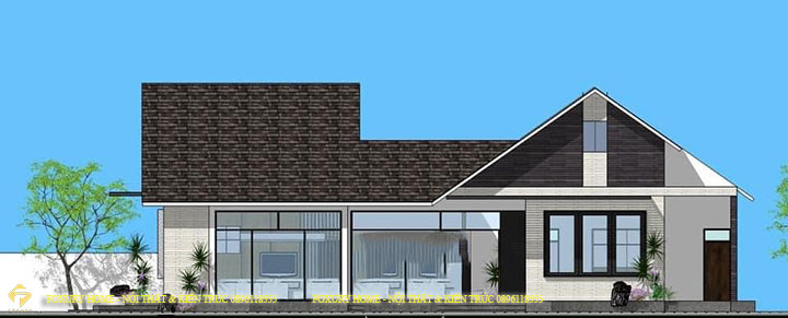 thiết kế kiến trúc biệt thự nhà vườn