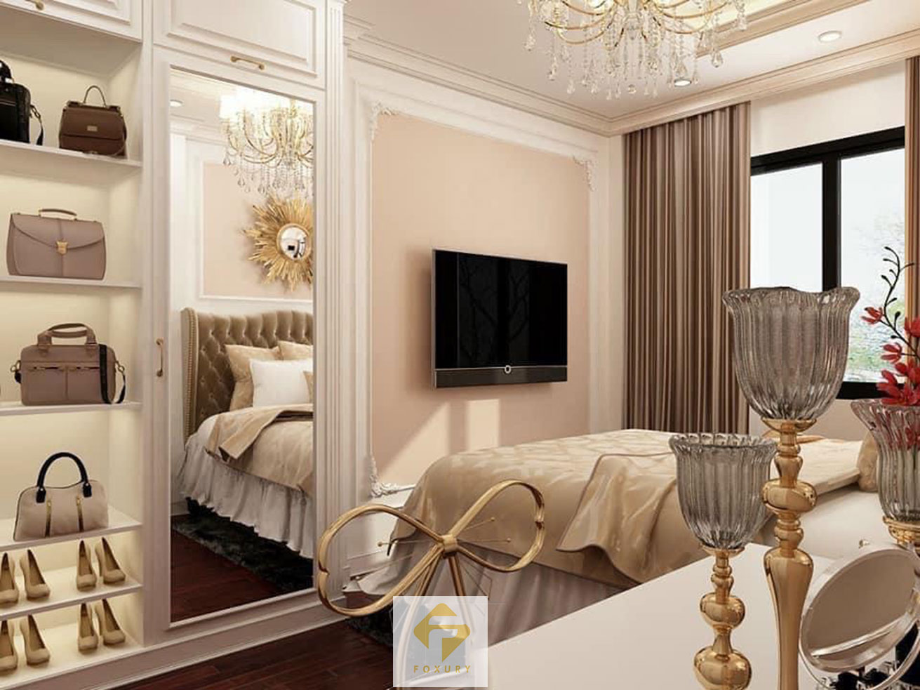 Thiết kế nội thất phòng ngủ