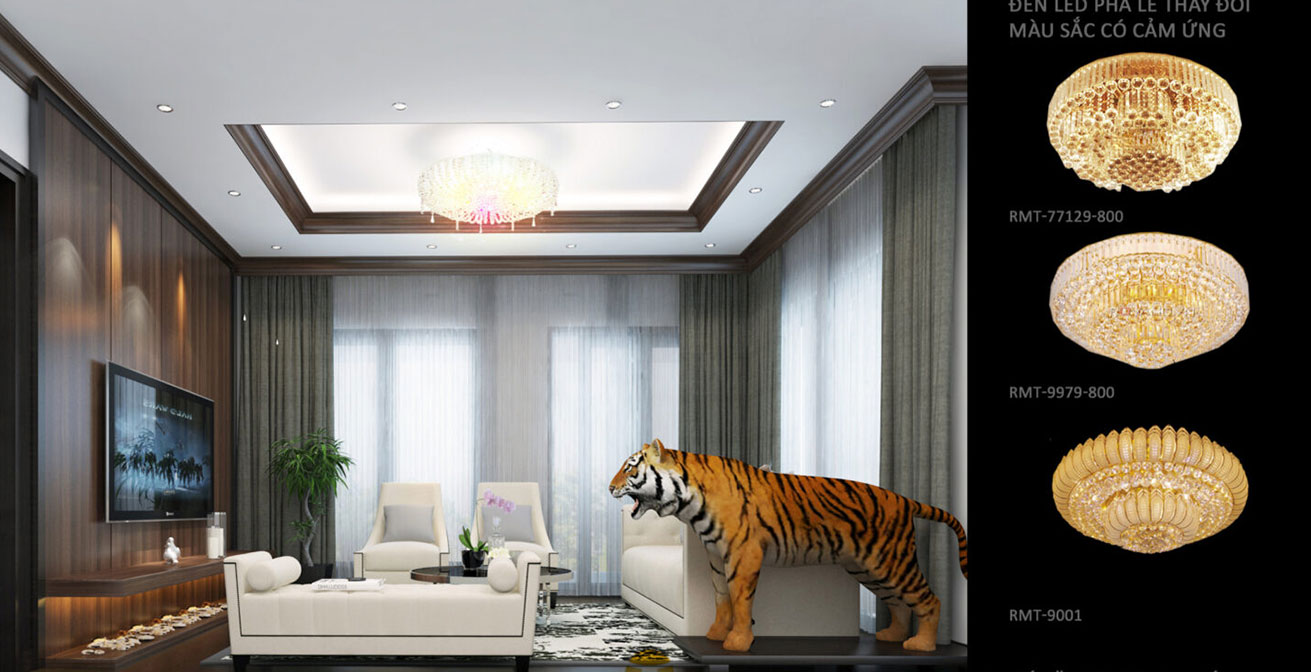 nội thất phòng sinh hoạt chung tầng 2