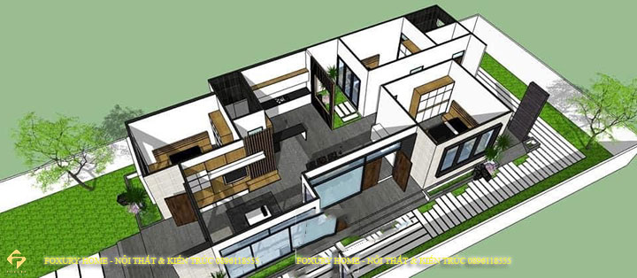 Bản vẽ công năng ngôi nhà