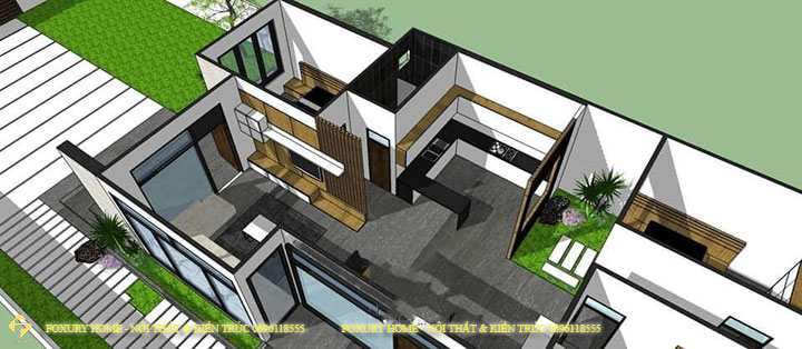 Bản vẽ công năng ngôi nhà
