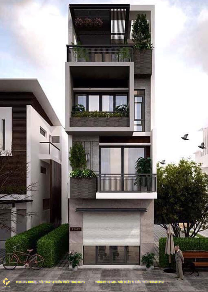 Mặt tiền đẹp cho nhà phố