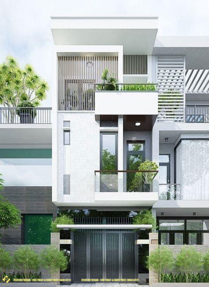 Mặt tiền đẹp cho nhà phố