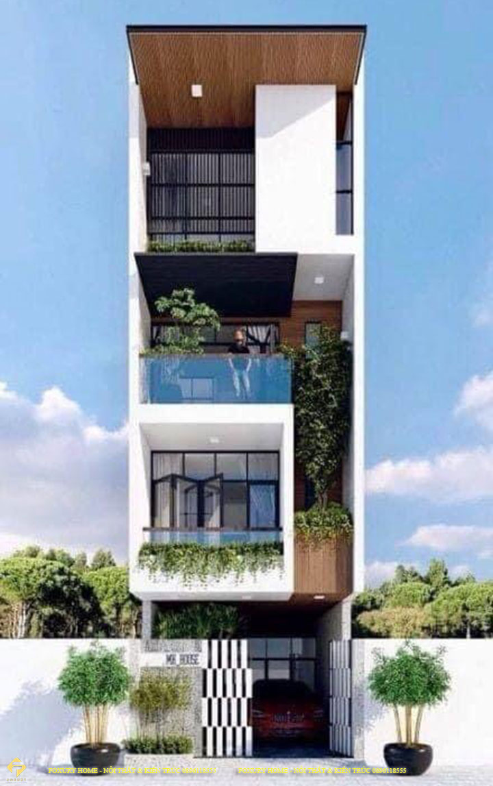 Mặt tiền đẹp cho nhà phố