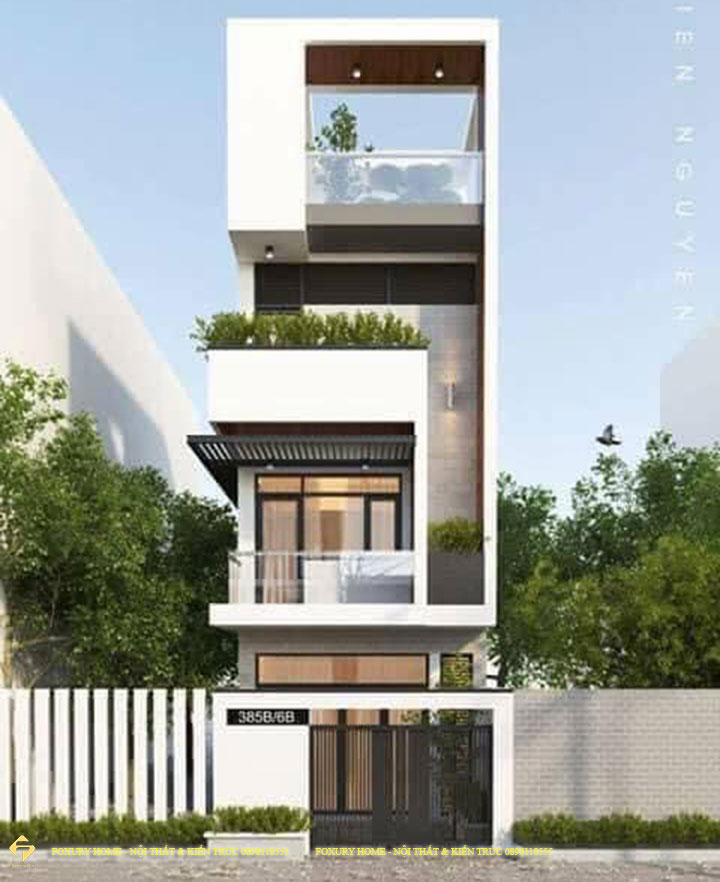 Mặt tiền đẹp cho nhà phố