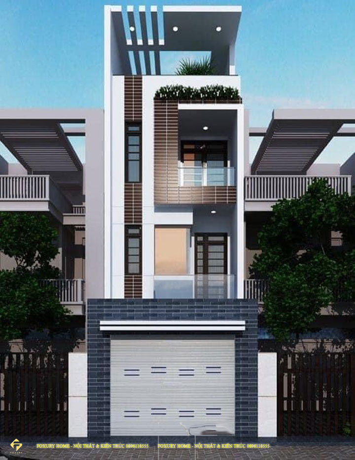 Mặt tiền đẹp cho nhà phố