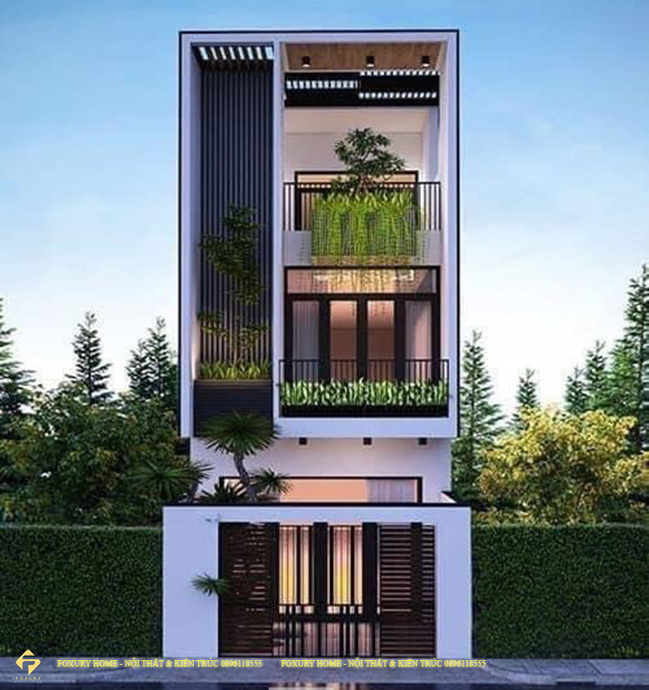 Mặt tiền đẹp cho nhà phố