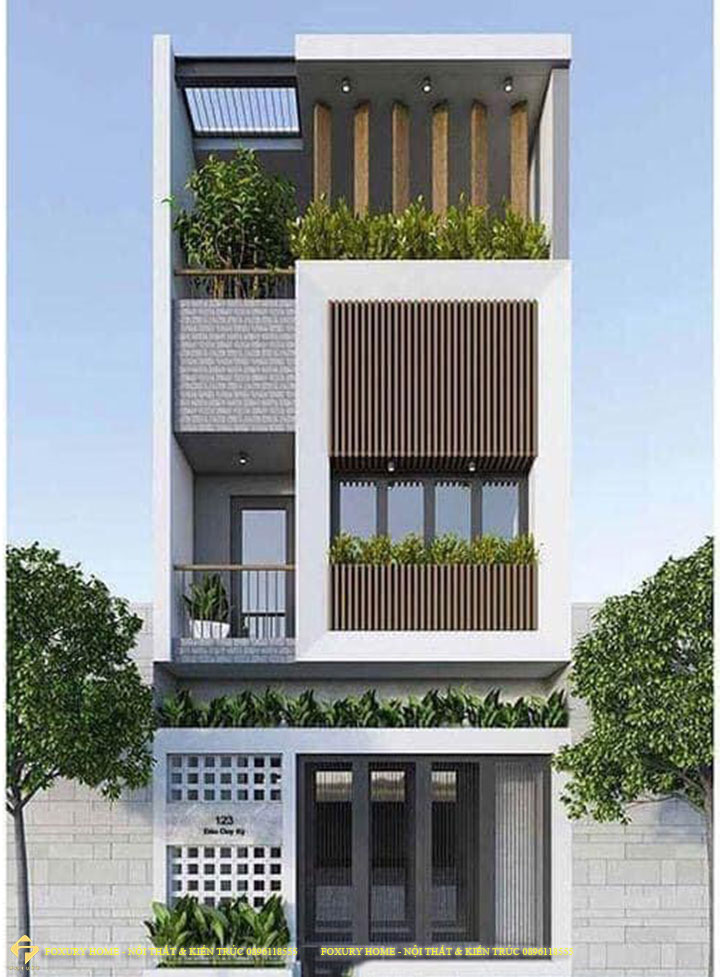 Mặt tiền đẹp cho nhà phố