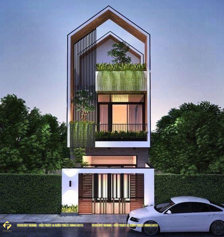 Mặt tiền đẹp cho nhà phố