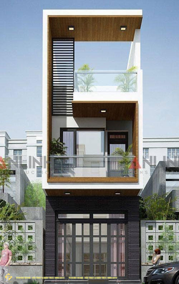 Mặt tiền đẹp cho nhà phố