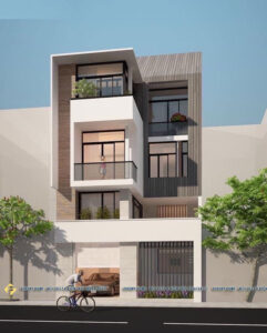 thiết kế nội thất nhà phố hiện đại TT - Home