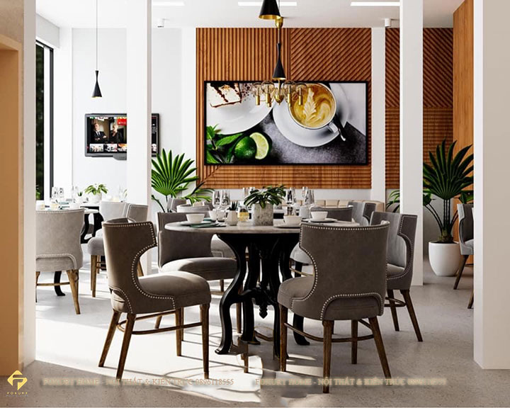 Thiết kế nội thất phòng ăn