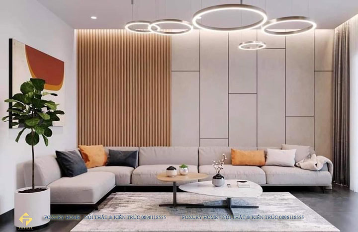 Thiết kế nội thất phòng khách