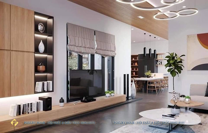 Thiết kế nội thất phòng khách