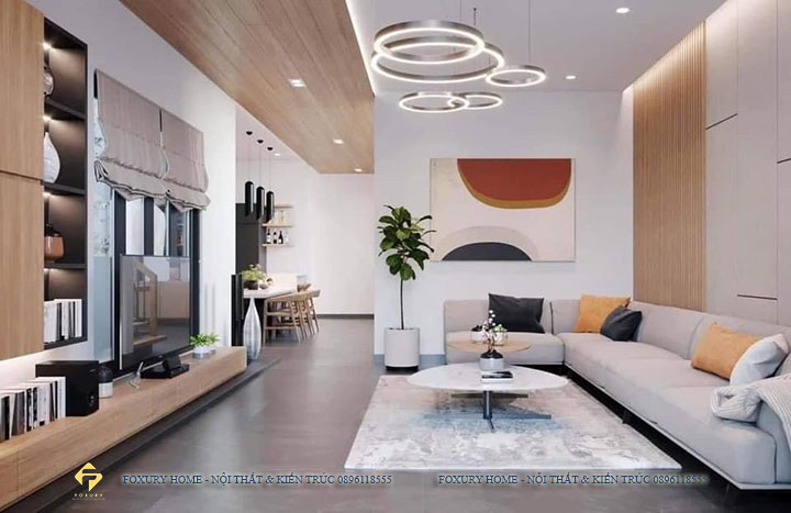 Thiết kế nội thất phòng khách