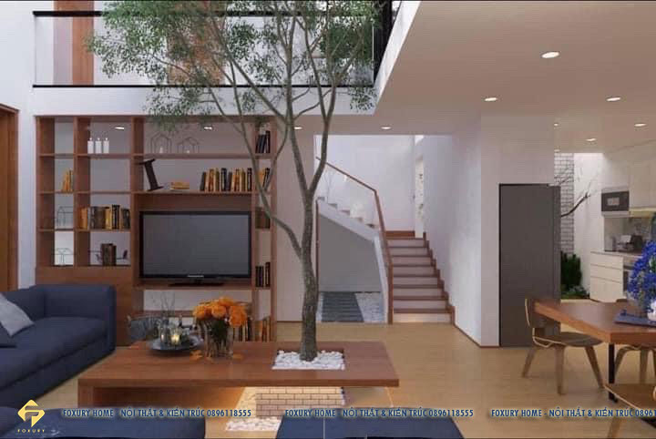 Thiết kế nội thất phòng khách