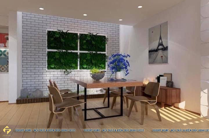 Thiết kế nội thất phòng ăn