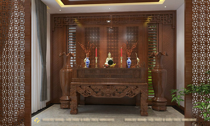 Thiết kế phòng thờ