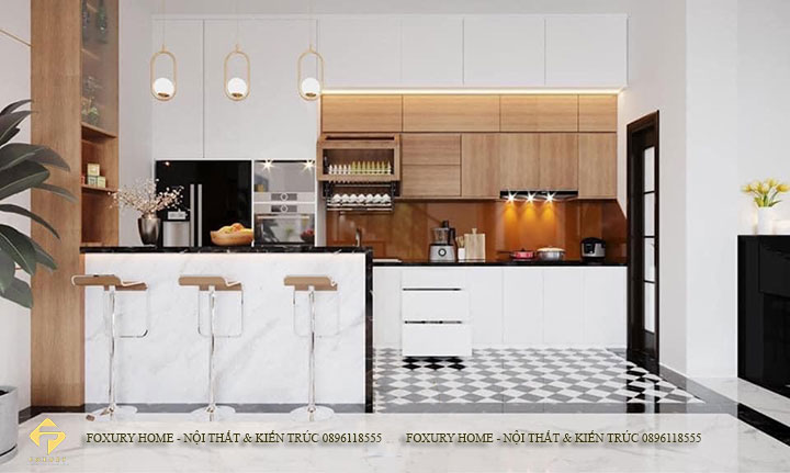 Thiết kế nội thất phòng ăn