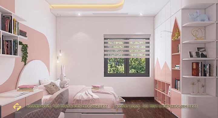 Thiết kế phòng ngủ con trai