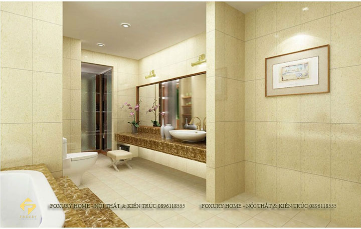 Thiết kế nội thất phòng vệ sinh