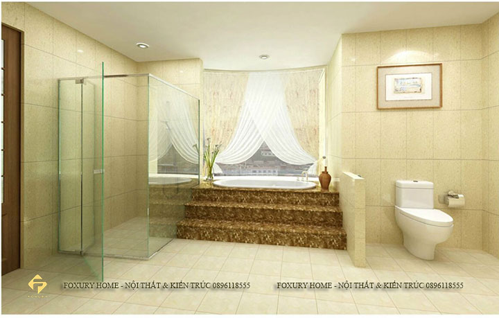 Thiết kế nội thất phòng vệ sinh