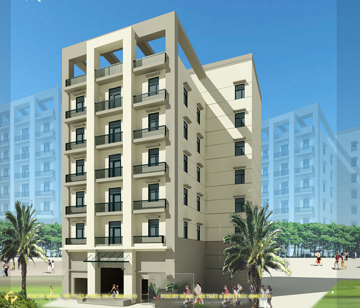 thiết kế kiến trúc chung cư