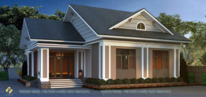 Mặt bằng thiết kế nhà mái thái