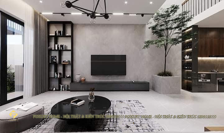 Thiết kế nội thất phòng khách