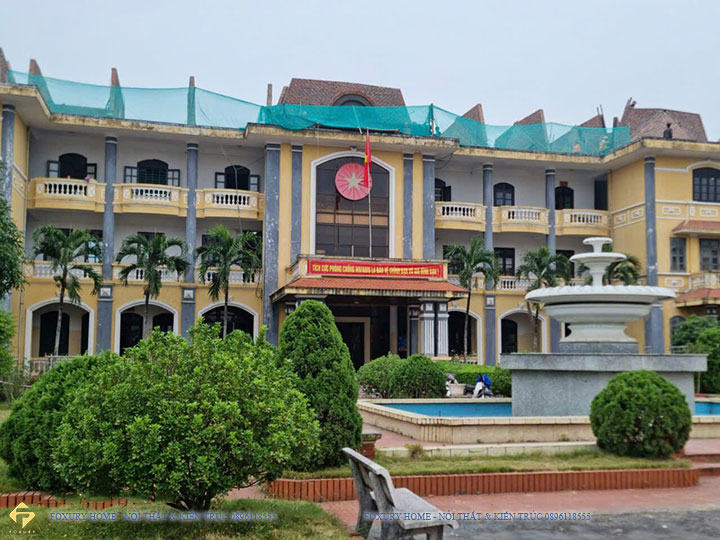 cải tạo ủy ban nhân dân huyện Ninh Giang