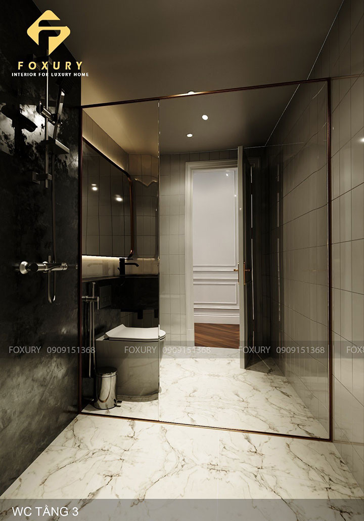 Nội thất nhà vệ sinh