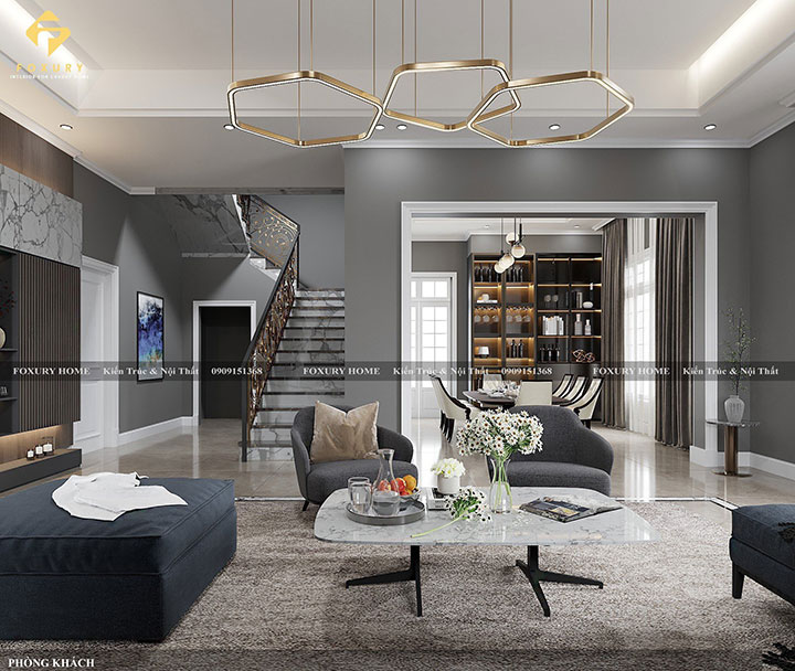 thiết kế nội thất nhà tầng