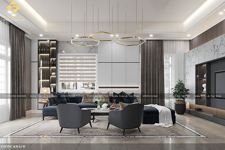 thi công nội thất biệt thự