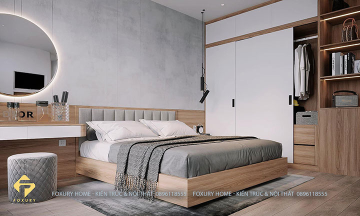 thiết kế nội thất phòng ngủ