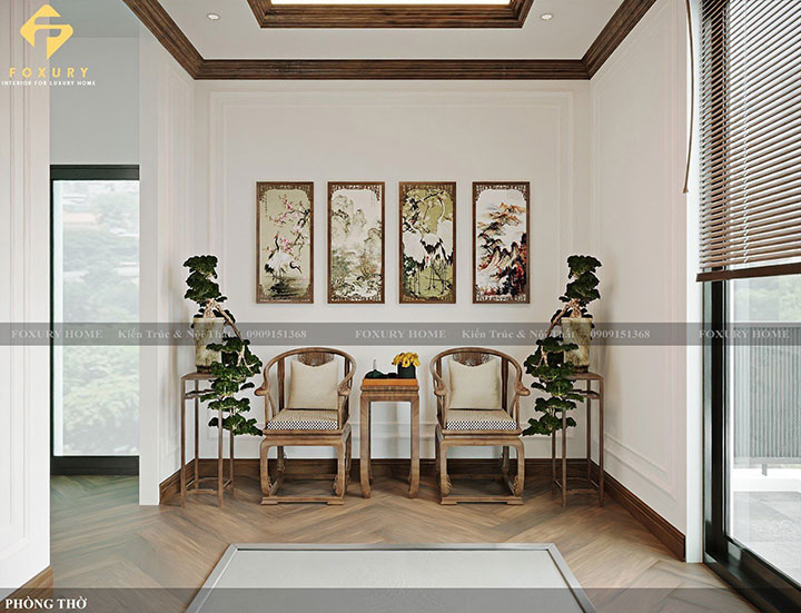 Nội thất phòng thờ