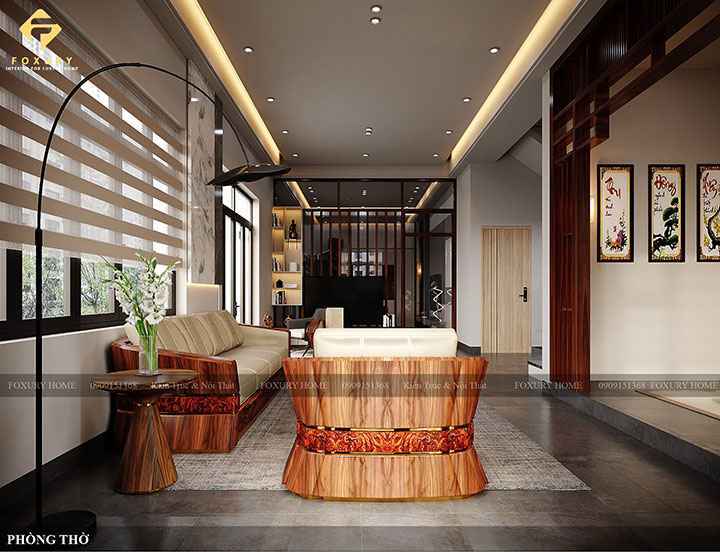 Nội thất phòng thờ