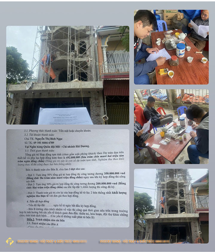 hợp đồng thiết kế nội thất