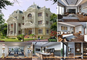 thiết kế nội thất tân cổ điển