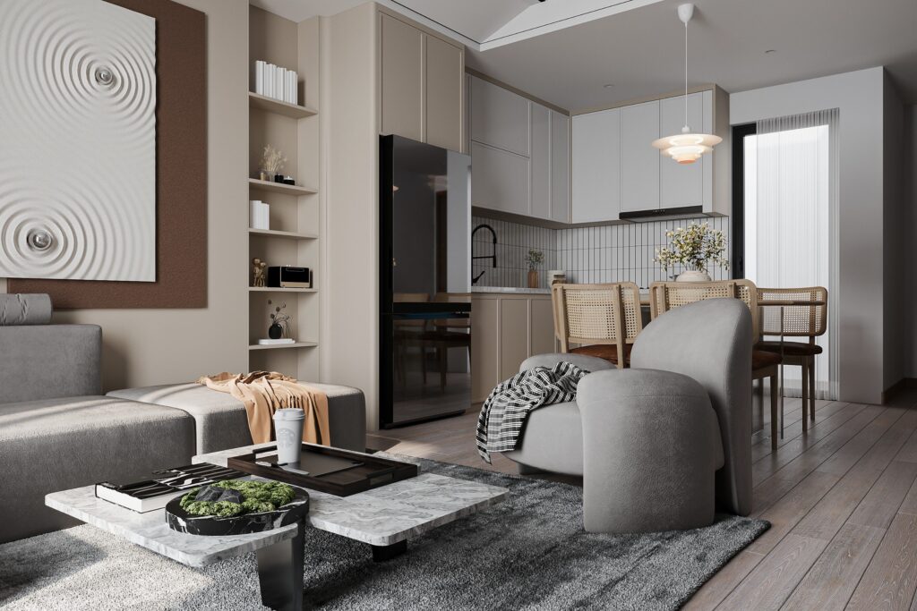 thiết kế nội thất foxury home