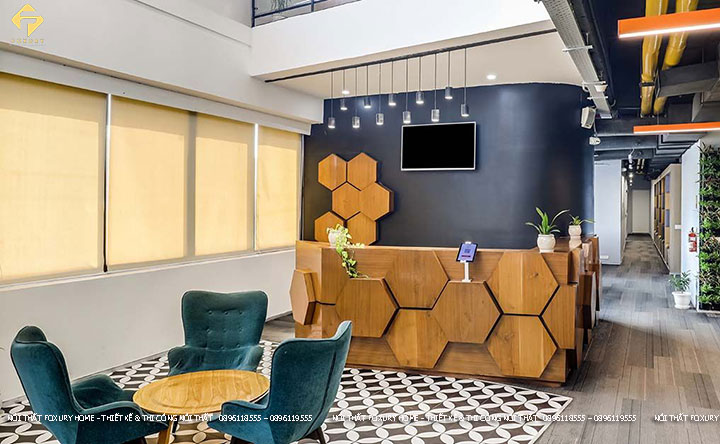 Thiết kế quầy lễ tân