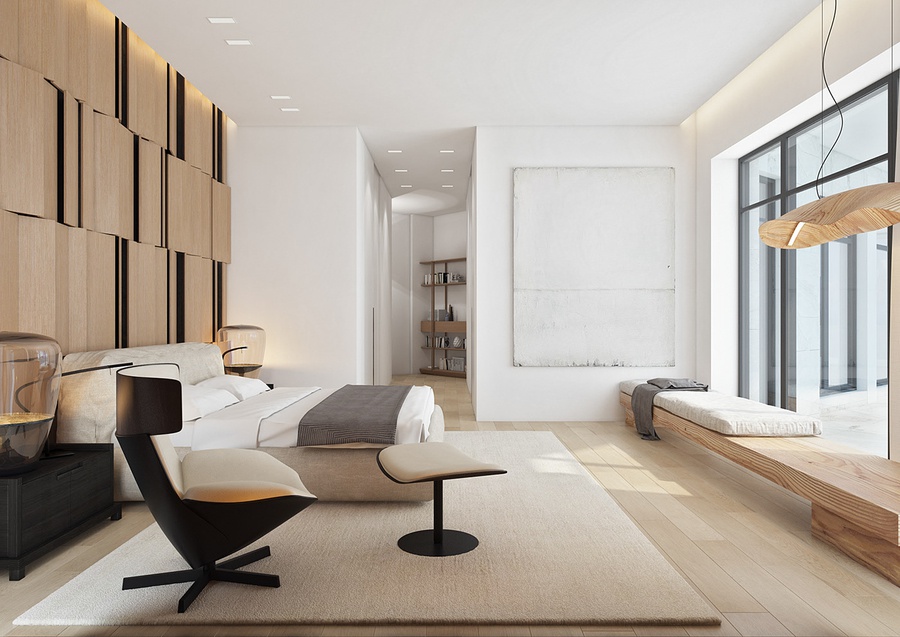 Thiết kế phòng ngủ master nhỏ cho chung cư