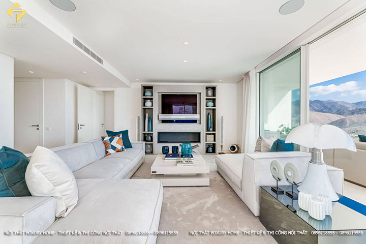 Mẫu phòng khách Luxury