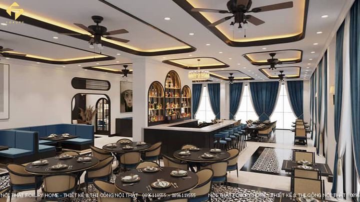 Nhà hàng phong cách Indochi